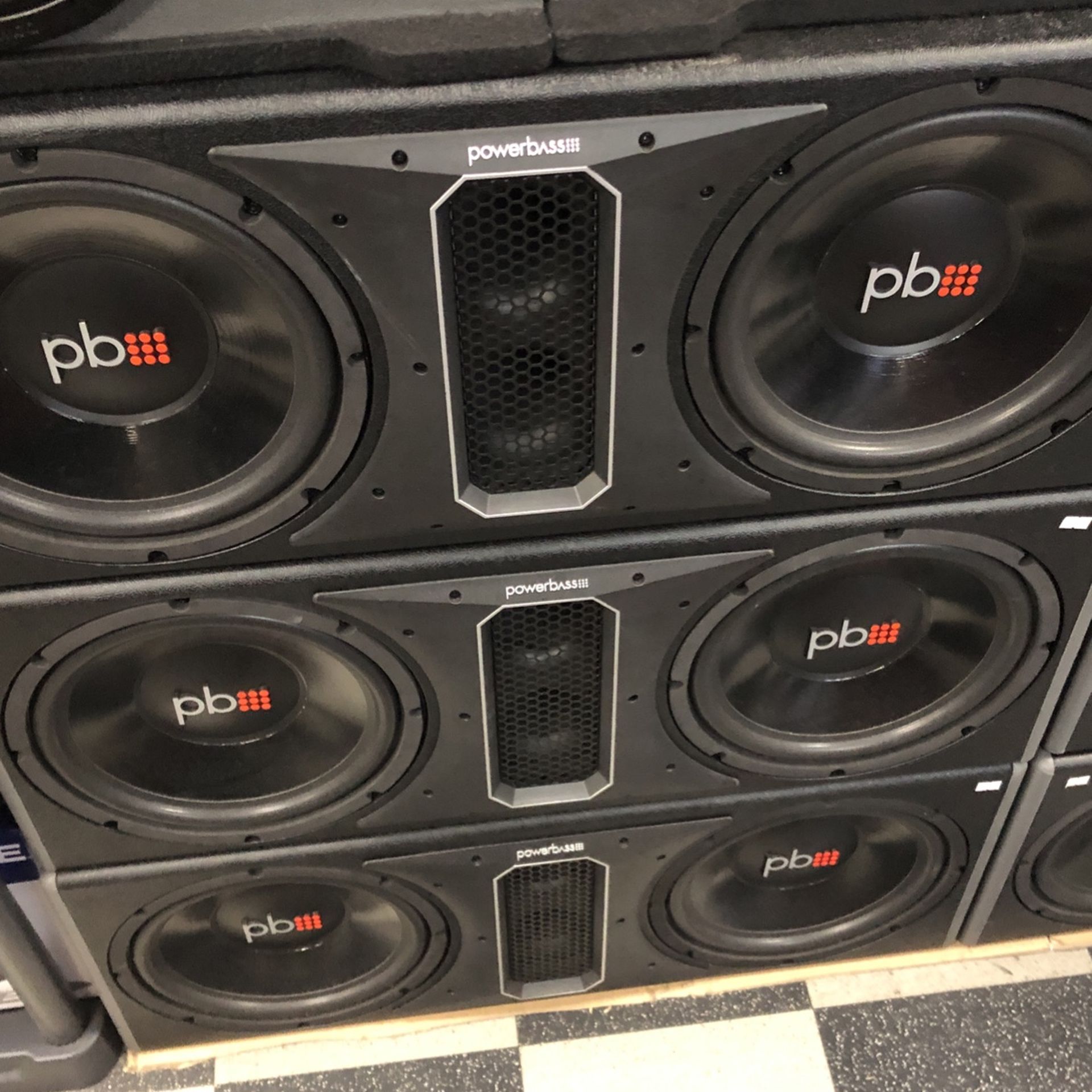 Powerbass Dual 12 Inch Subwoofer
