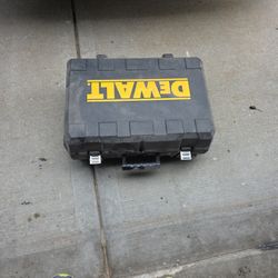 Dewalt Plastic Case