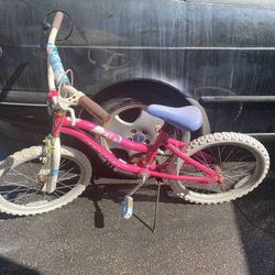 MAGNA PINK GIRLS KIDS BIKE BICYCLE EVERYTHING WORKS