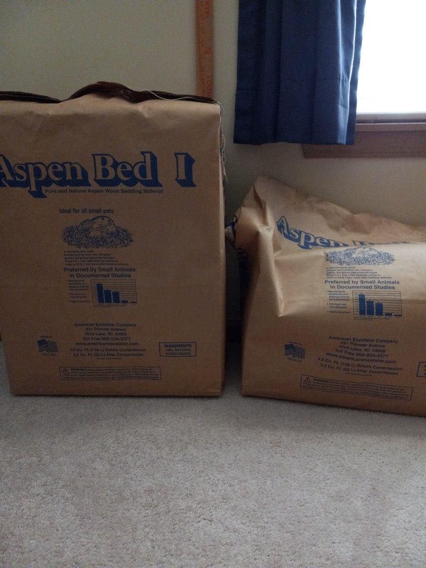 Aspen Bed I Wood Bedding For Small Pets