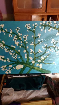 Inspired by VanGogh Almond Blossoms