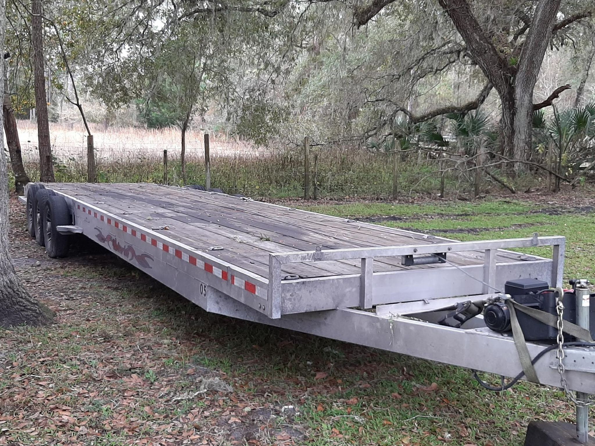 34 Feet Flat B Aluminum Trailer