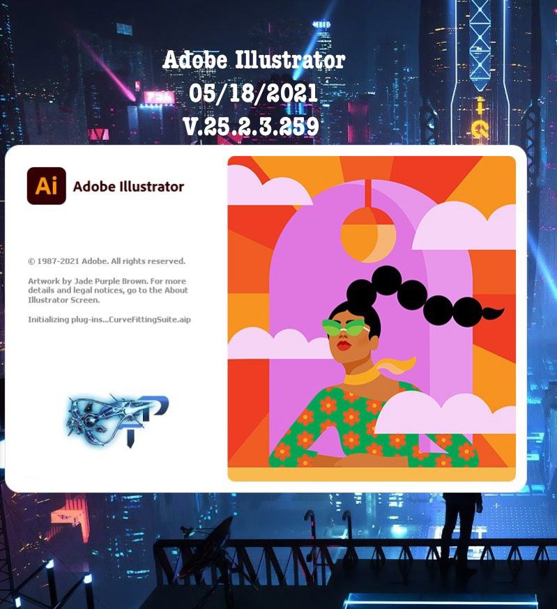 Adobe Illustrator May 2021 V25.2.3.259 Windows & Mac