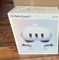 Meta Quest 3 Headset 128GB Brand New Never Opened