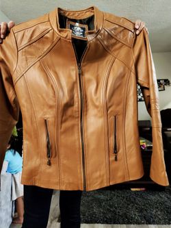 Caramel Jacket 100 percent Real Leather