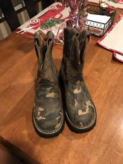 Ariat Camo Glitter Fatbaby Boot