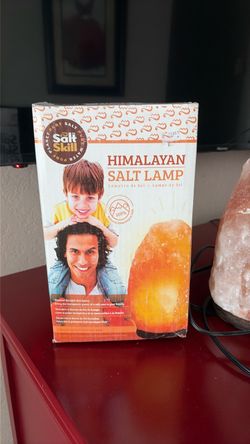 Himalayan salt lamp
