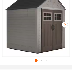 Beautiful shed Rubbermaid 7 x 7 Big Max