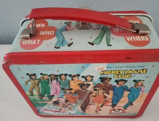 1977 Mickey Mouse Club lunchbox & Thermos