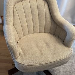 Rolling Upholstered Chairs 