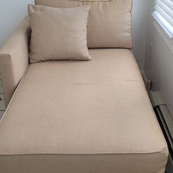 West Elm Chaise