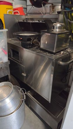 Stainless hotdog cart w/ trailer hitch