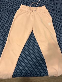 Nike pink joggers small