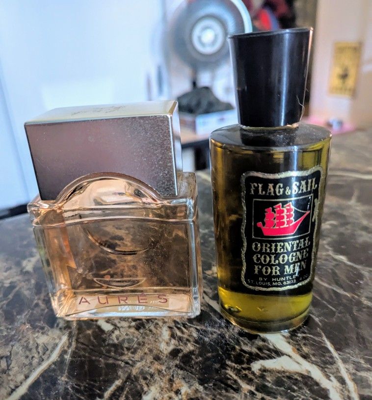 Men's Cologne 2 Vintage Rare Full Bottles