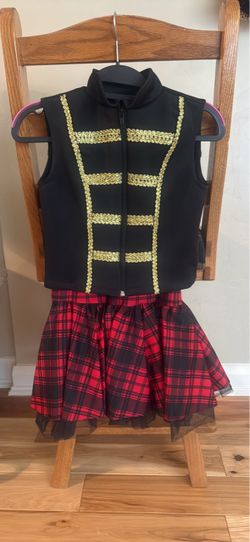 Girls Marching Band Dance Costume