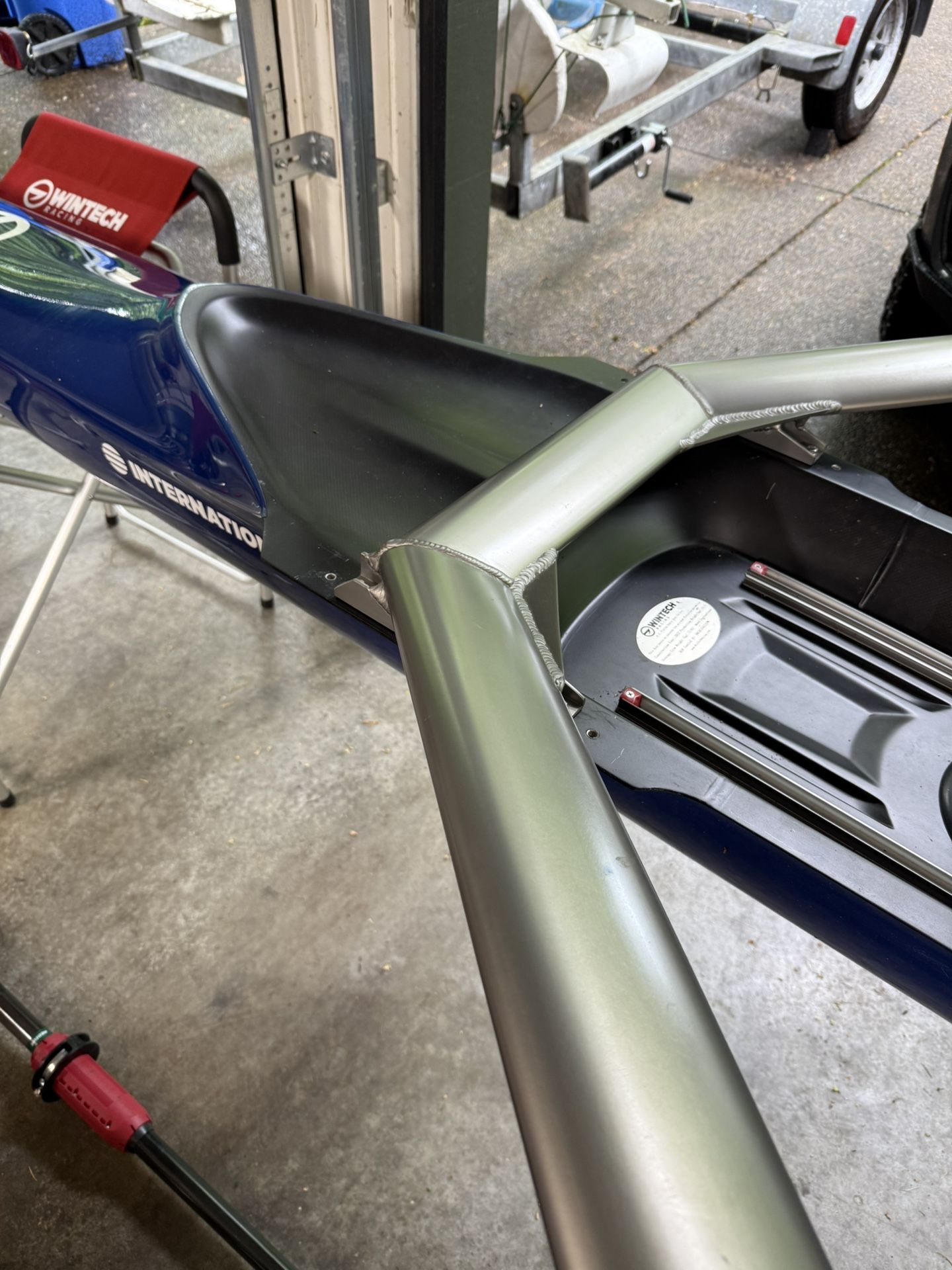 WinTech International Scull - midweight, blue