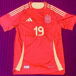 LÁMIN YAMAL SPAIN NATIONAL TEAM JERSEY MEDIUM ADULT SIZE 