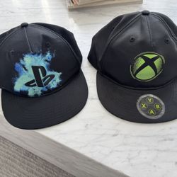 Kids Boys Hats Size 8-14 (both For 20$) 
