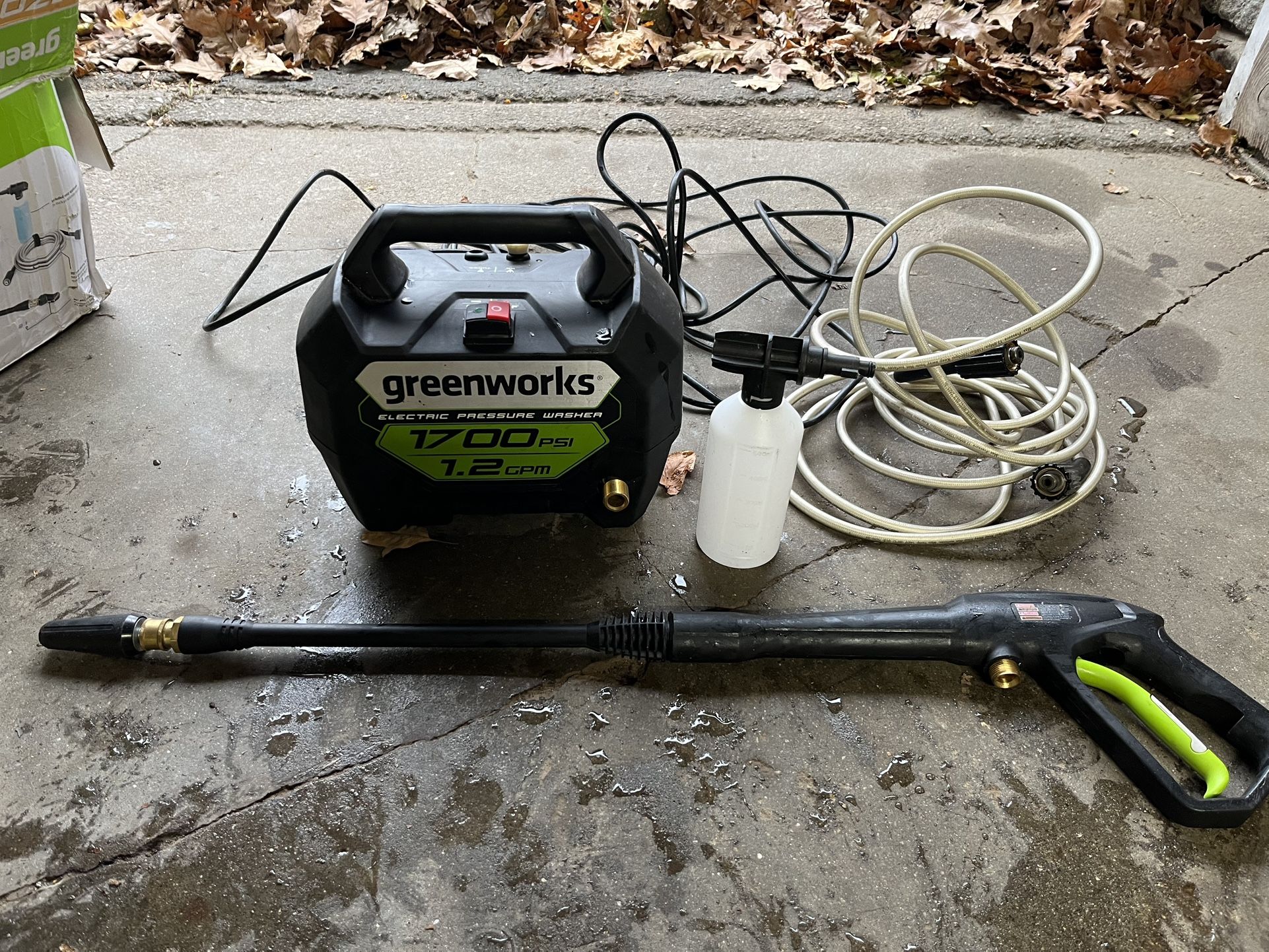 Greenworks Power Washer