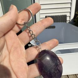 Amethyst Keychain  