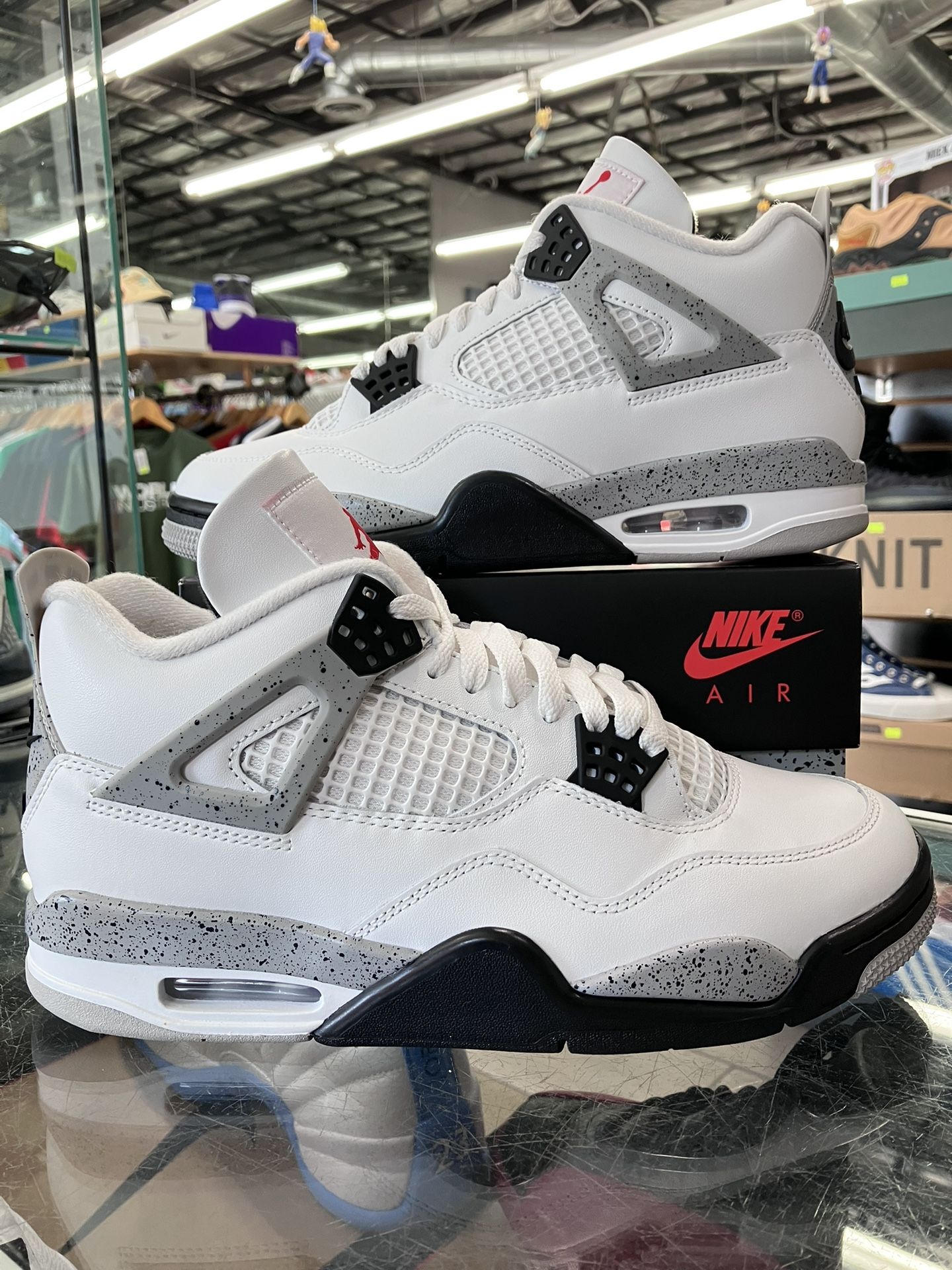 Air Jordan 4 Retro White Cement