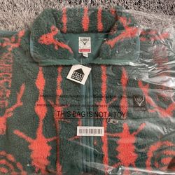 Supreme South2 West8 Fleece Jacket Teal XL