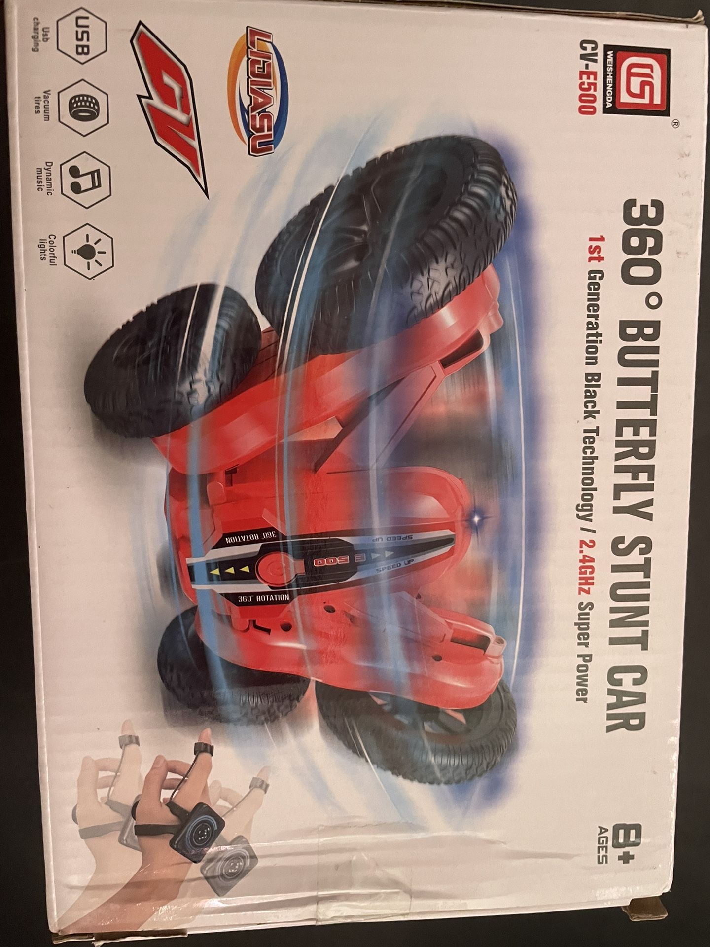 Stunt Car (WHITE CAR)