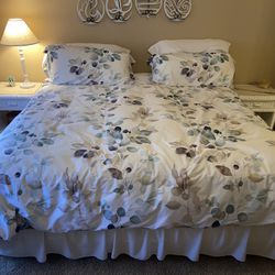 King Size Bed With Box Spring 