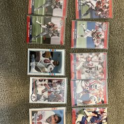 New England Patriots 1990 Pro Set Card Lot 