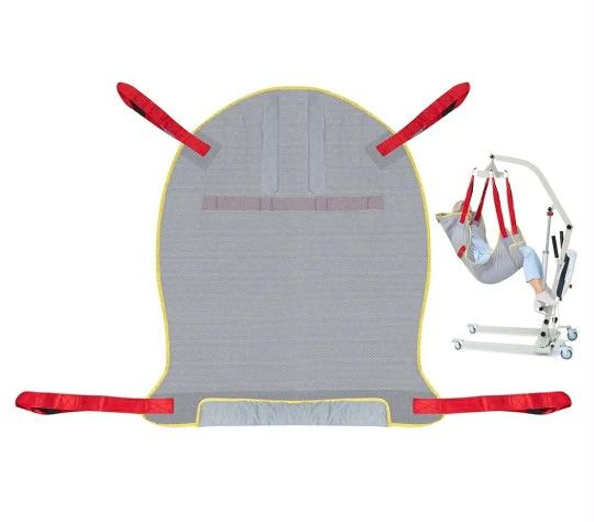 New Careboda Lift Sling for Transferring Patients, Full Body Lift Sling for Elderly and Disabled, Premium Mesh Transfer Sling for Bed Positioning & Li