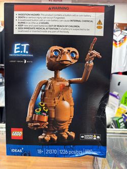 LEGO Ideas E.T. The Extra-Terrestrial 21370 1226 Pieces 18+ New Sealed