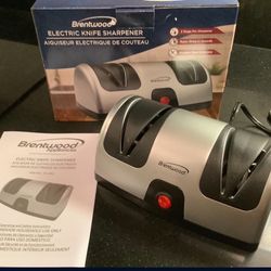 Knife Sharpener, Electric by Brentwood, NEW