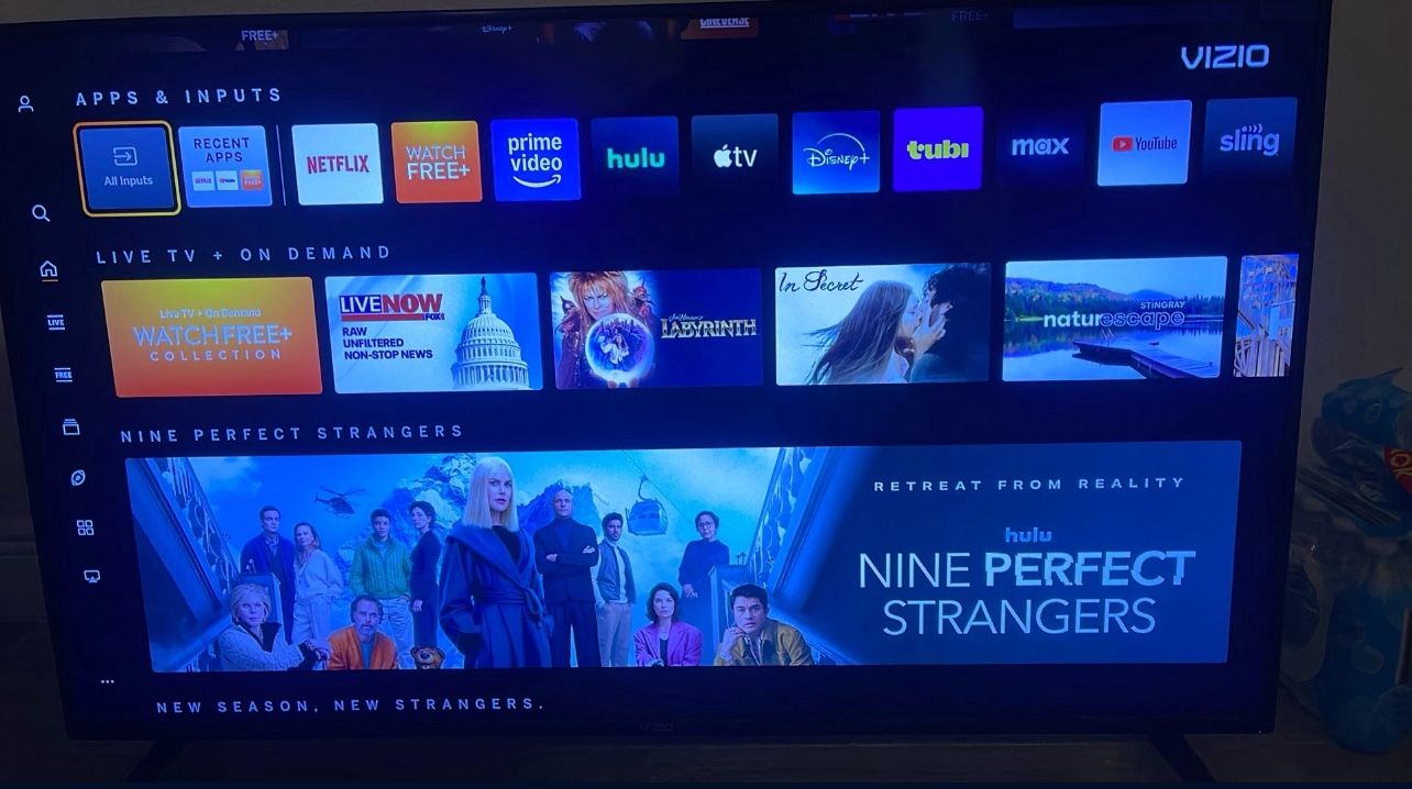 55 Inch Vizio Smart TV With Mount