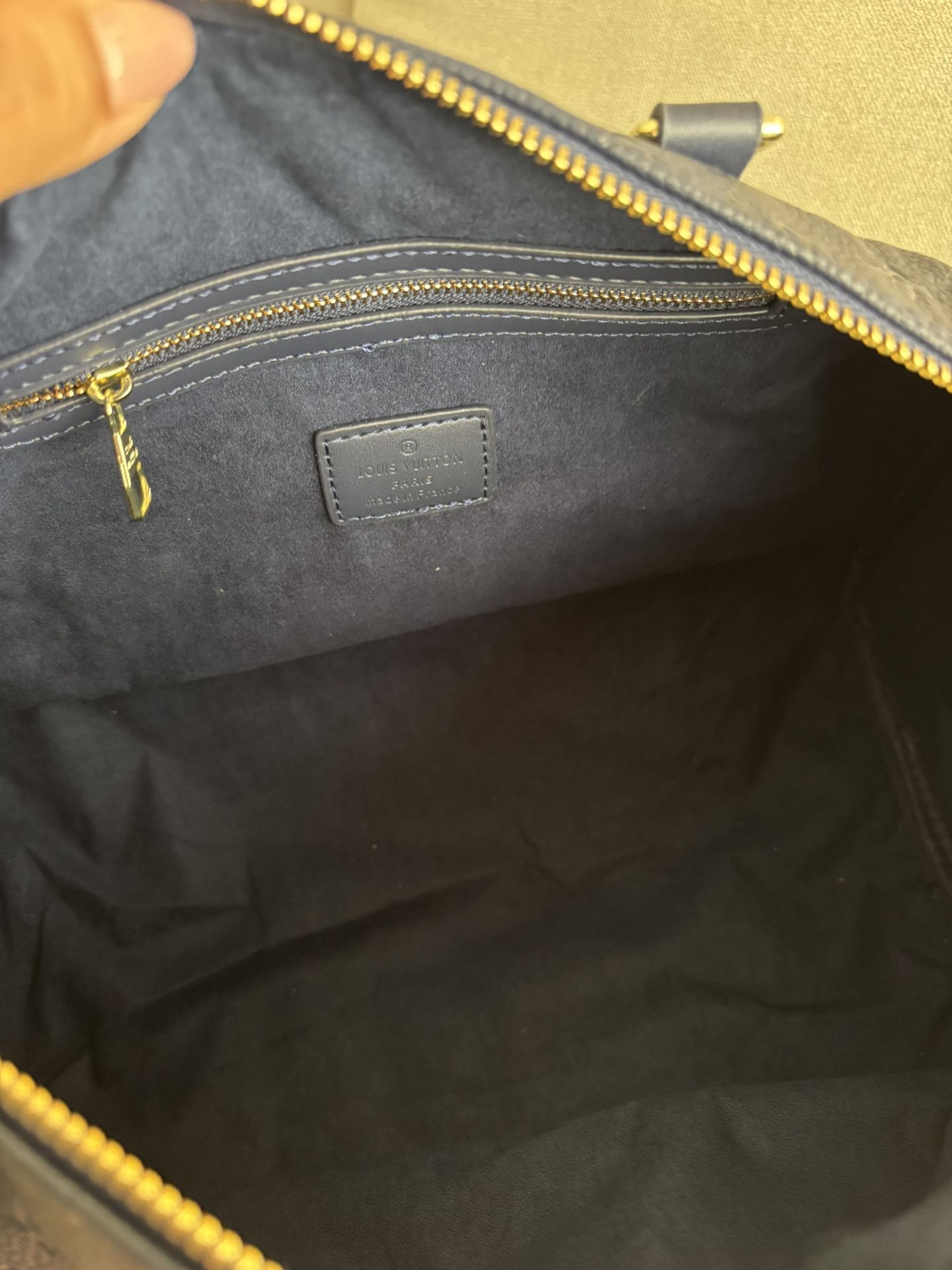 Blue Duffle Bag