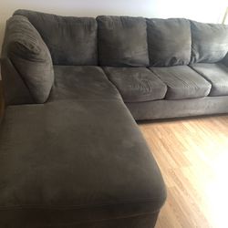 Two Piece L Shaped Sectional 