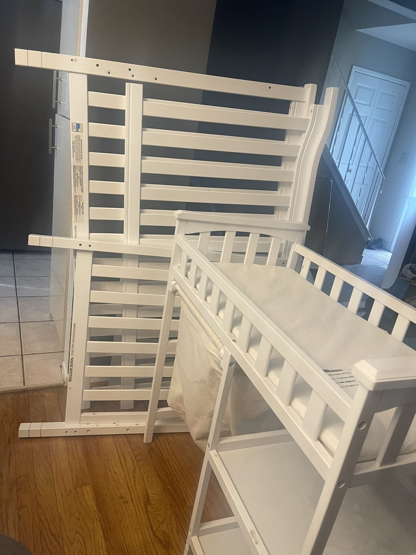 Changing Table With Hamper