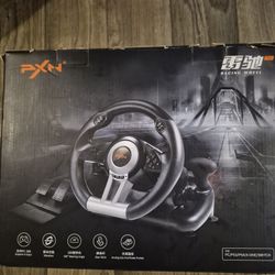 PXN Racing Steering Wheel With Peddle 