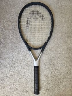 HEAD Ti.S6 Titanium Tennis Racquet 16x19 Oversize Silver Black Excellent
