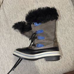 Girls Snow Boots Size 1 Youth 