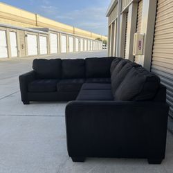 Black Sectional Couch