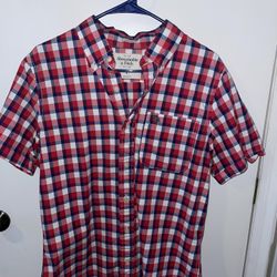 Men’s Abercrombie Button Up Shirt Size Large