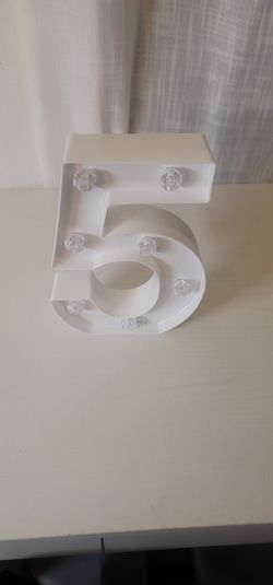 Light Up Letter/number 