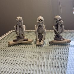 See No Evil Hear No Evil Speak No Evil Skeletons 