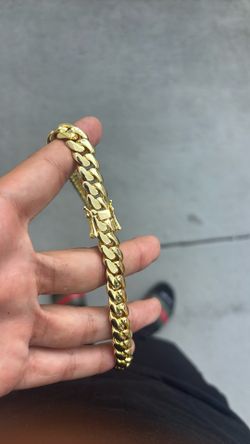 Miami cuban link chain cadena handmade stainless steel 12mm