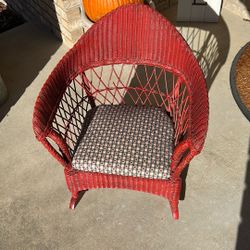 Wicker Chair For Child