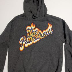 The Hundreds Flame Grey Graphic Hoodie Size XS