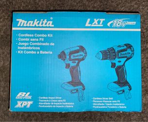 BRAND NEW SEALED Makita 18V LXT Brushless 2-Tool Kit – $155 FIRM