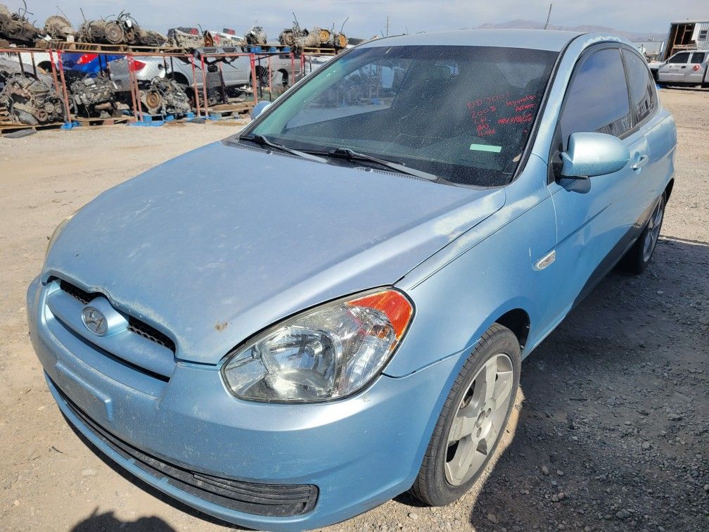 2008 Hyundai Accent PARTS @U-Pull Auto Parts DD3001