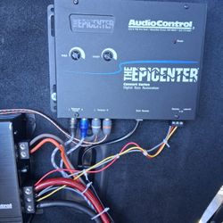 10" Subwoofer Mtx Thunder 9500 Amp And Epicenter 