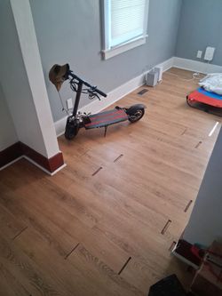 Single duel scooter